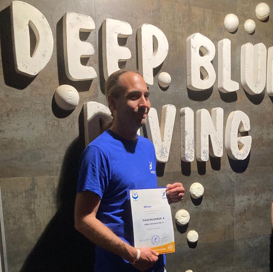 Herzlichen Glückwunsch! Unser Ausbildungsbeauftragter Oliver ist seit November TL 1